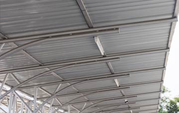 installing Johnstone metal roofing